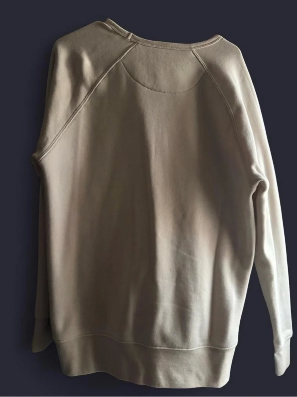 Friends Logo Cream Crewneck Sweatshirt - Casual Men’s Sweater - Picture 2 of 4